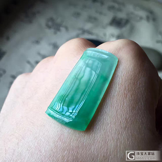 果冻绿竹子_翡翠
