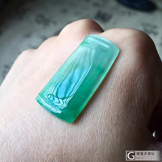 果冻绿竹子_翡翠