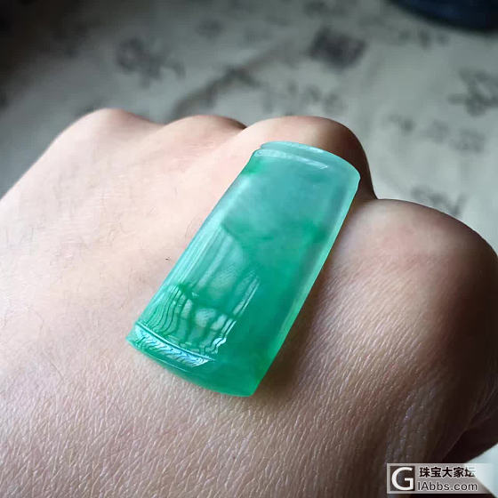 果冻绿竹子_翡翠