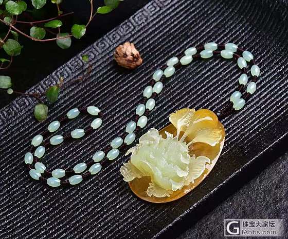 岫玉吊坠，花开富贵，招旺桃花，女神必备，石来运转款，重67尺寸65.48.24/..._挂件岫岩玉吊坠