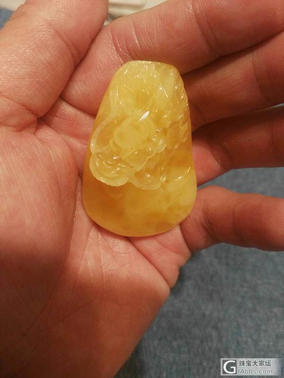 放漏_琥珀蜜蜡挂件