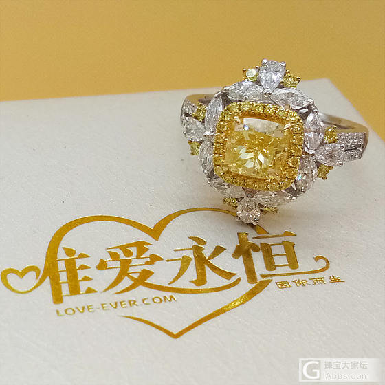 再晒一款豪华双戴的现货~~~_吊坠彩钻戒指