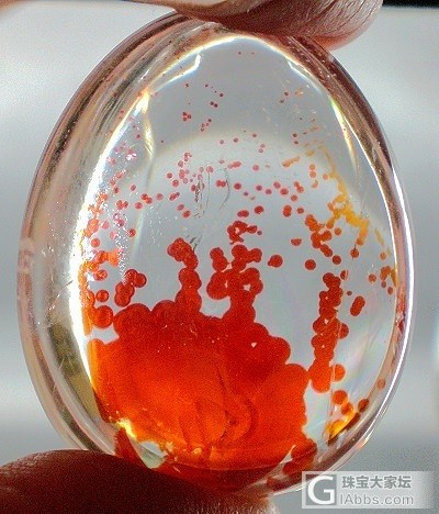 胶花水晶_水胆水晶水晶