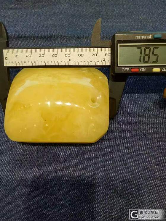 106.6克蜜蜡大方牌       微矿点      特价出     看上的朋友..._蜜蜡