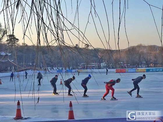 黄昏后的避暑山庄_摄影承德市闲聊