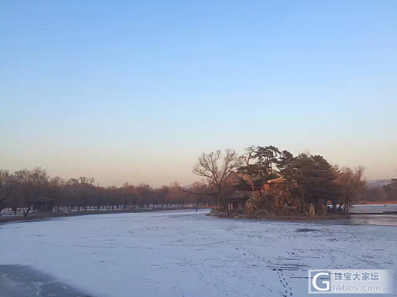 黄昏后的避暑山庄_摄影承德市闲聊