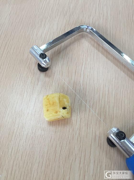 凑齐自磨全套，明儿穿串喽！_琥珀蜜蜡打磨