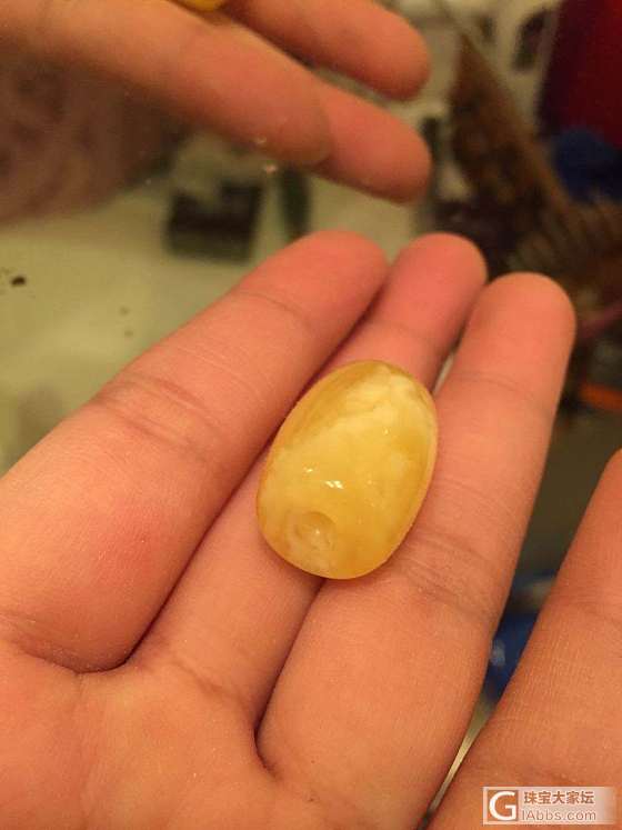 凑齐自磨全套，明儿穿串喽！_琥珀蜜蜡打磨