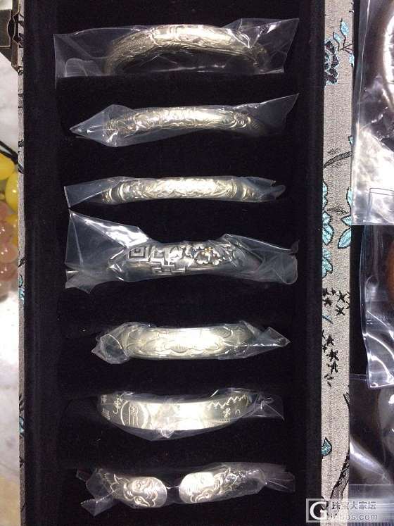 不晒账单晒收获_和田玉手镯银