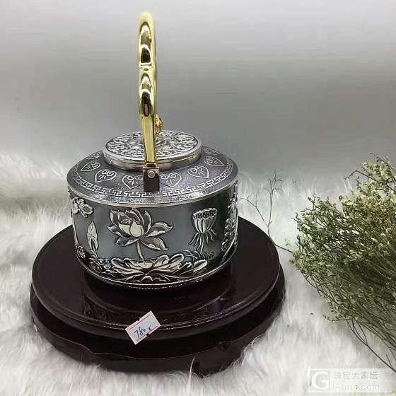 车花套装出口银饰产品_银茶具