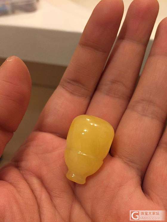 做个佛头！那嘴让我想到邓紫琪……_琥珀蜜蜡打磨