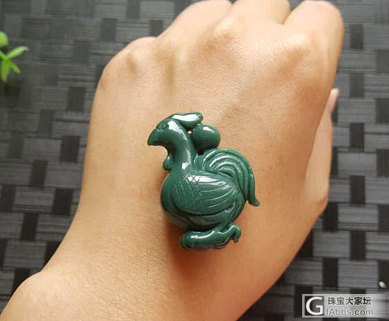 鸡年快乐_玛瑙