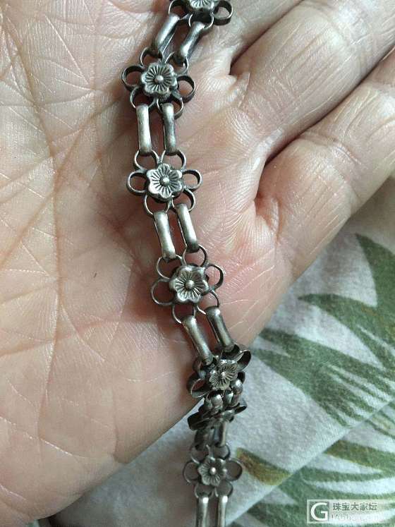 水红包，小时候戴的银链子_银