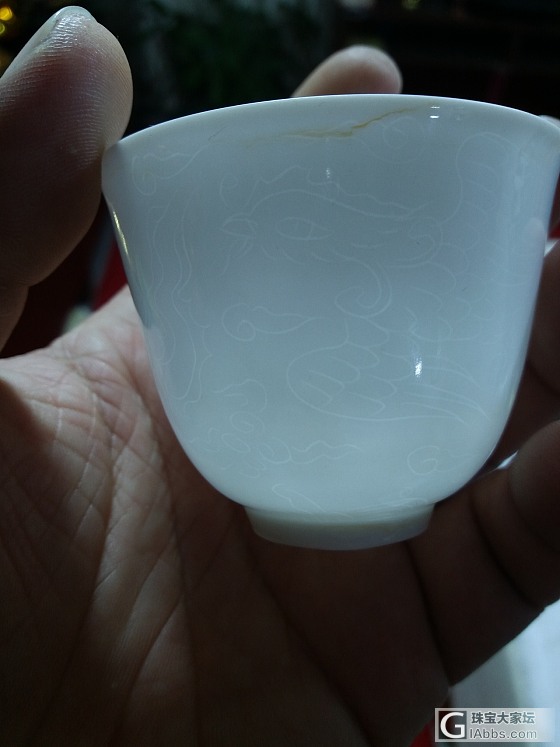 永乐年制甜卵白釉_陶瓷