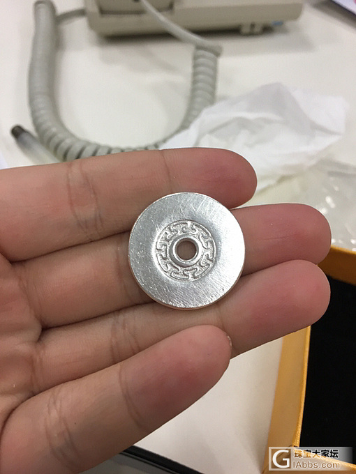 珍平安扣_平安扣吊坠银