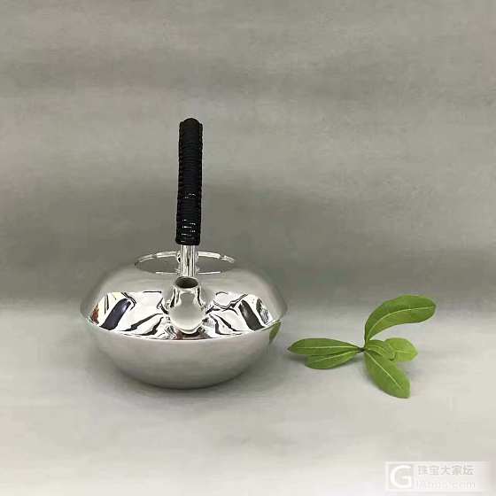 小小提梁壶_茶具银器