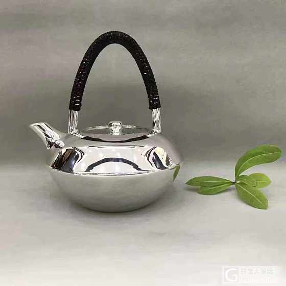 小小提梁壶_茶具银器