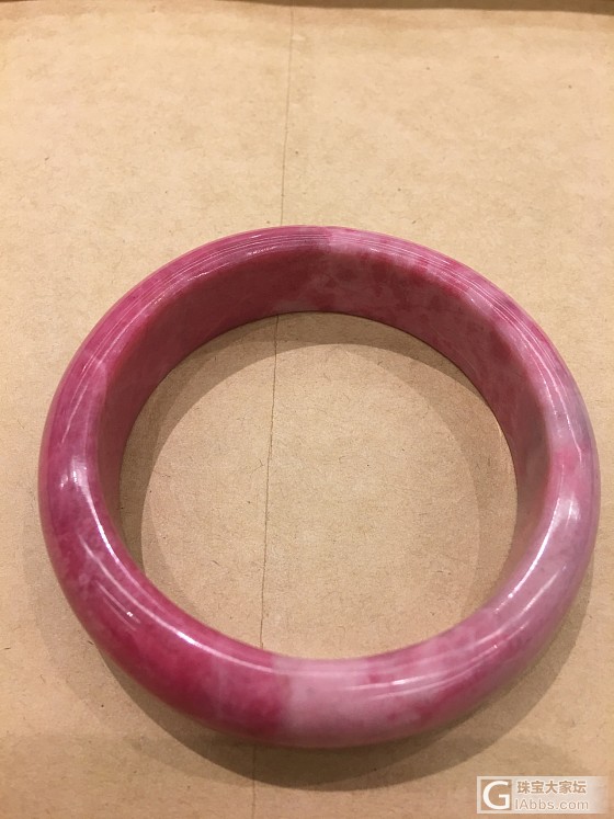 新镯子_蔷薇辉石手镯