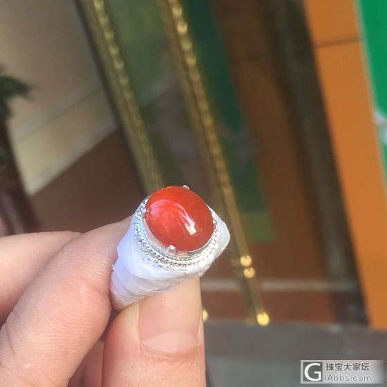 这个是烧红的吗，12*10*4mm_蛋面翡翠