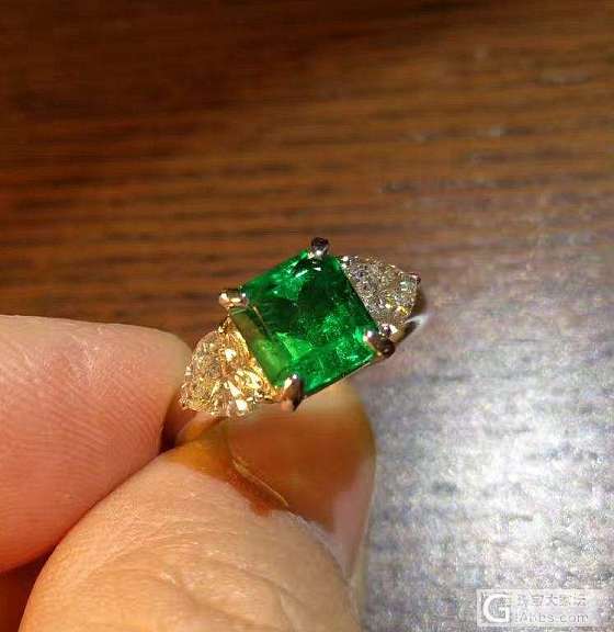 ##中颐旗舰完美级别哥伦比亚祖母绿戒指##  1.80ct_戒指祖母绿中颐彩色宝石