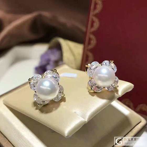   天然akoya海水珍珠！耳钉、耳坠、吊坠；正圆、强光、无暇_耳钉吊坠项链耳坠海水珍珠