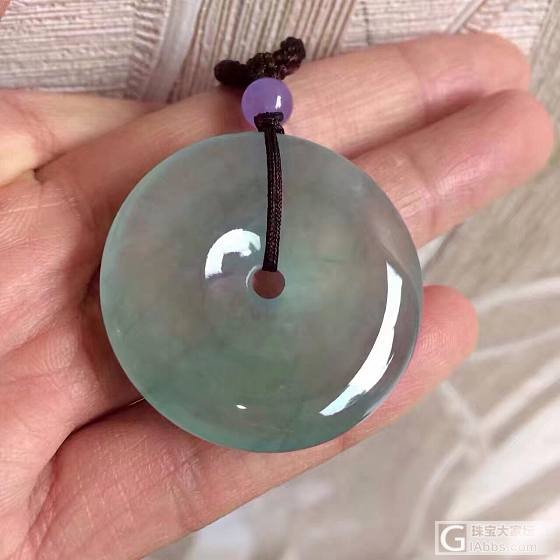 帮忙看看这个扣子出个价_平安扣翡翠