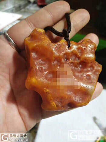 这块蜜蜡原石怎么办？打磨or不打磨？_原石打磨蜜蜡
