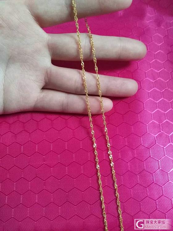 金子水波项链_项链金