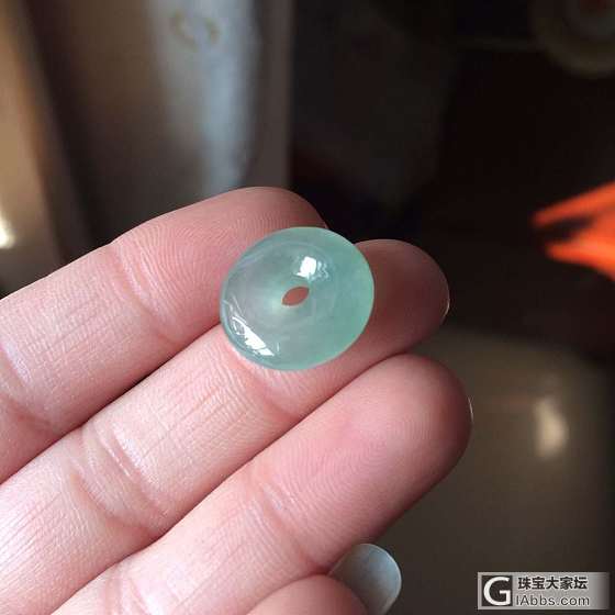 清货，冰种小平安扣90_翡翠