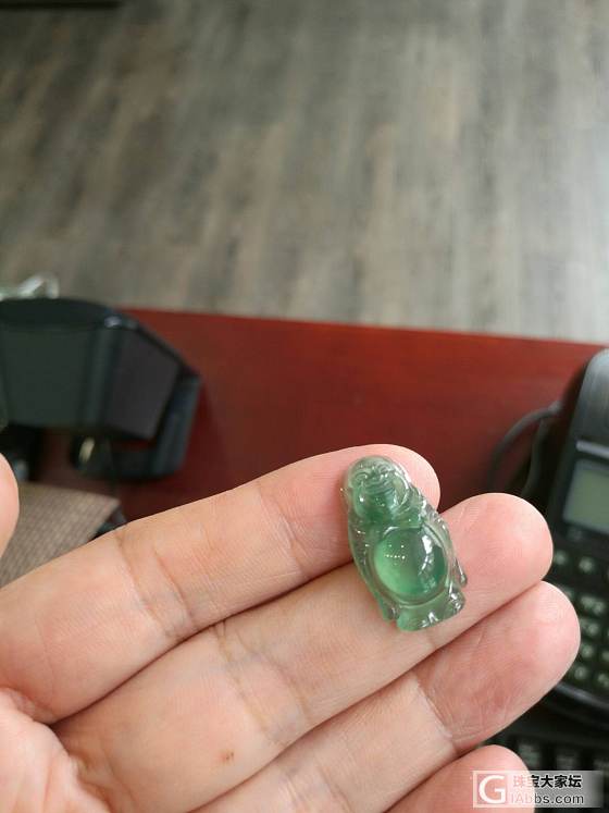 再讨论一下：这个才叫蓝水对不对？_挂件翡翠