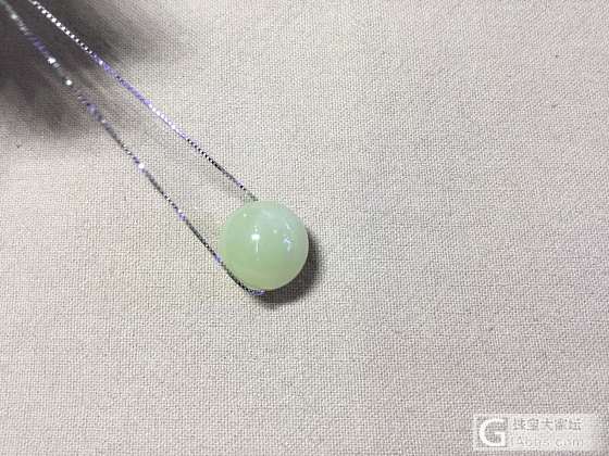 黄白老玉锁骨链_挂件岫岩玉