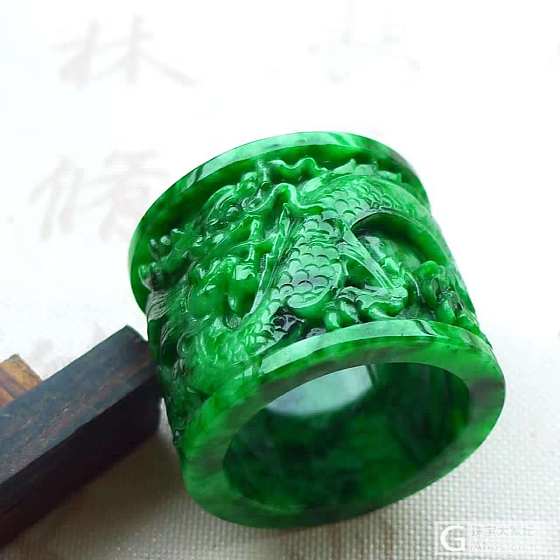 各种阳绿辣绿戒指扳指路路通_挂件扳指翡翠戒指
