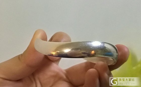 转让 贵妃银镯 一个_银手镯