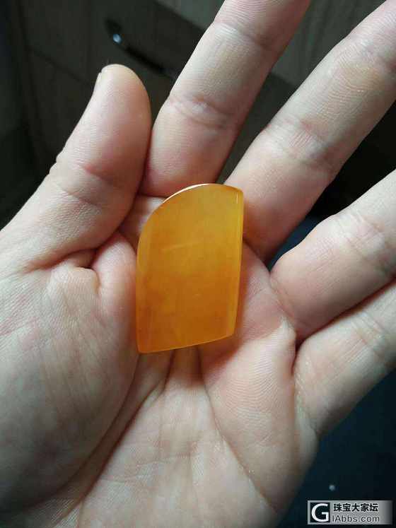 自己磨的小牌子_打磨琥珀蜜蜡