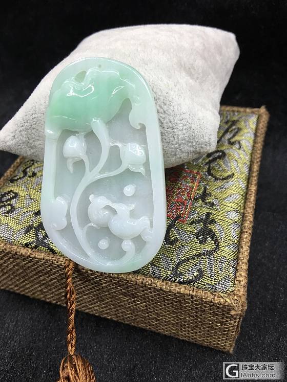 今天年三十  发点翡翠   祝大家新年快乐  财源广进哈_翡翠
