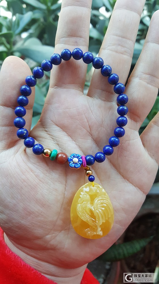 吉祥如意，年年有余，大爱的蜜蜡，精美的手链，哈哈😄……_首饰