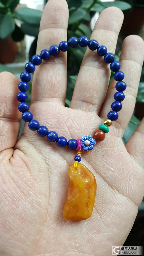 吉祥如意，年年有余，大爱的蜜蜡，精美的手链，哈哈😄……_首饰