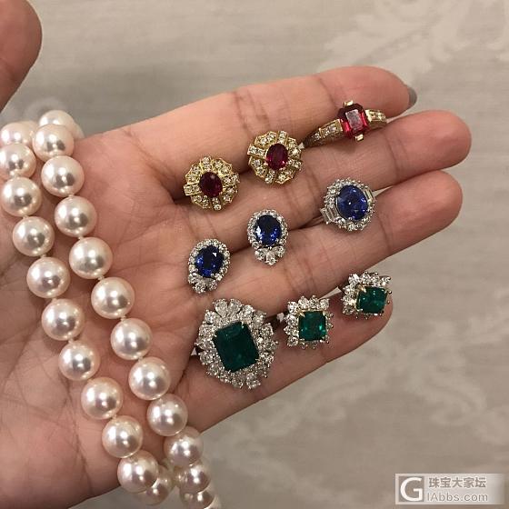 迟来的年度总结贴~~~~_祖母绿海水珍珠蓝宝石红宝石戒指