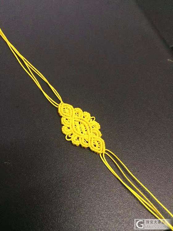 上个编绳，过程很痛苦，结果很美好_编绳