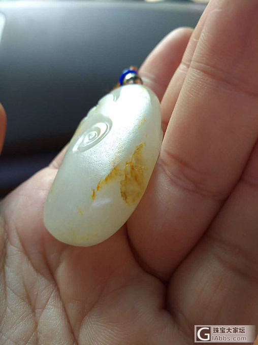 最近常常宠爱的佛爷爷_挂件和田玉