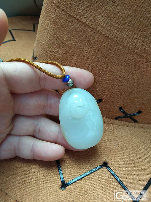 最近常常宠爱的佛爷爷_挂件和田玉
