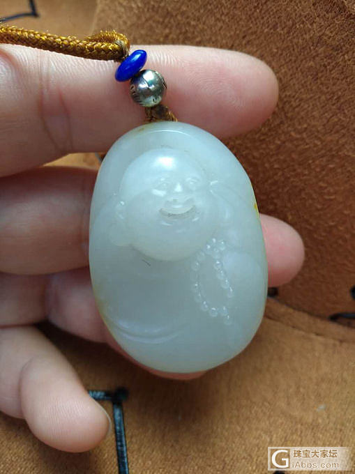 最近常常宠爱的佛爷爷_挂件和田玉