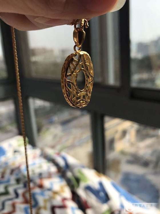 鸟巢，没见过吧^_^_金吊坠