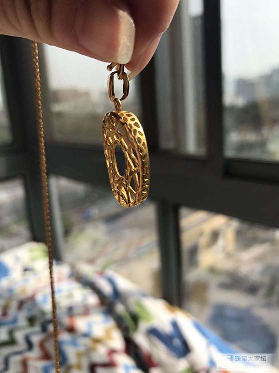鸟巢，没见过吧^_^_金吊坠