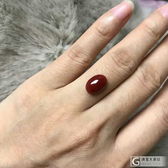 阿卡蛋面近五色，紫霞微信1604073048_珊瑚蛋面