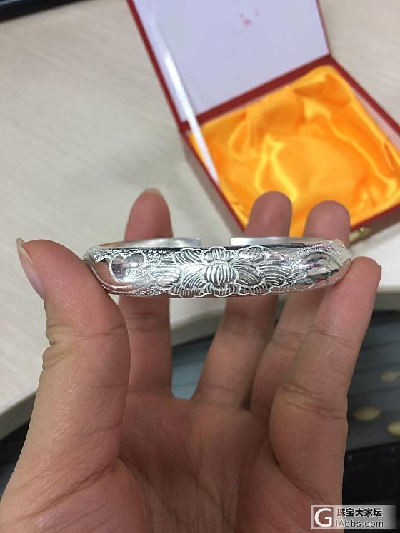 转丽娘家国色天香全新_银手镯