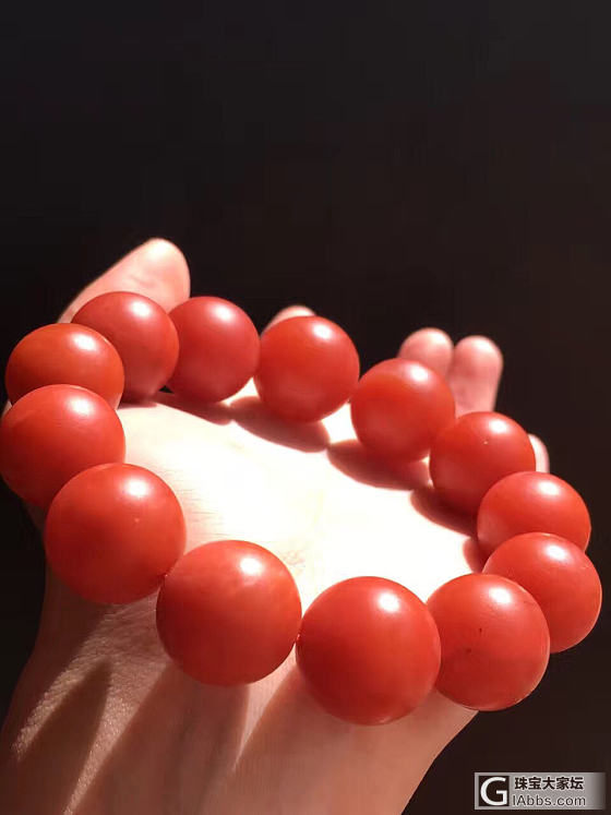 南红玛瑙_珠串南红