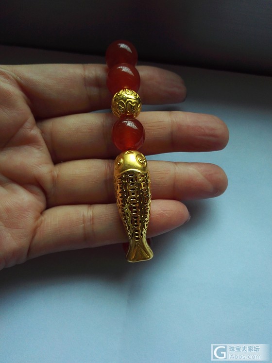预祝年年有鱼🐠_珠串金