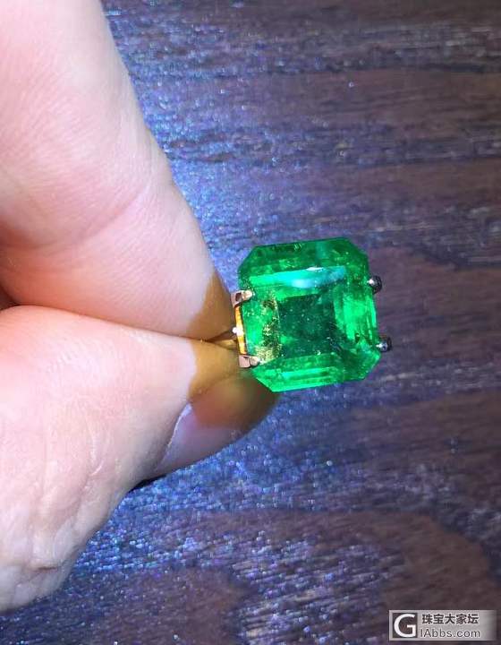 ##中颐天然赞比亚祖母绿##  7.36ct_刻面宝石祖母绿中颐彩色宝石