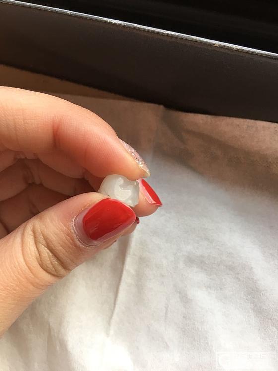 出貔貅戒面，月月家的。_翡翠和田玉戒面